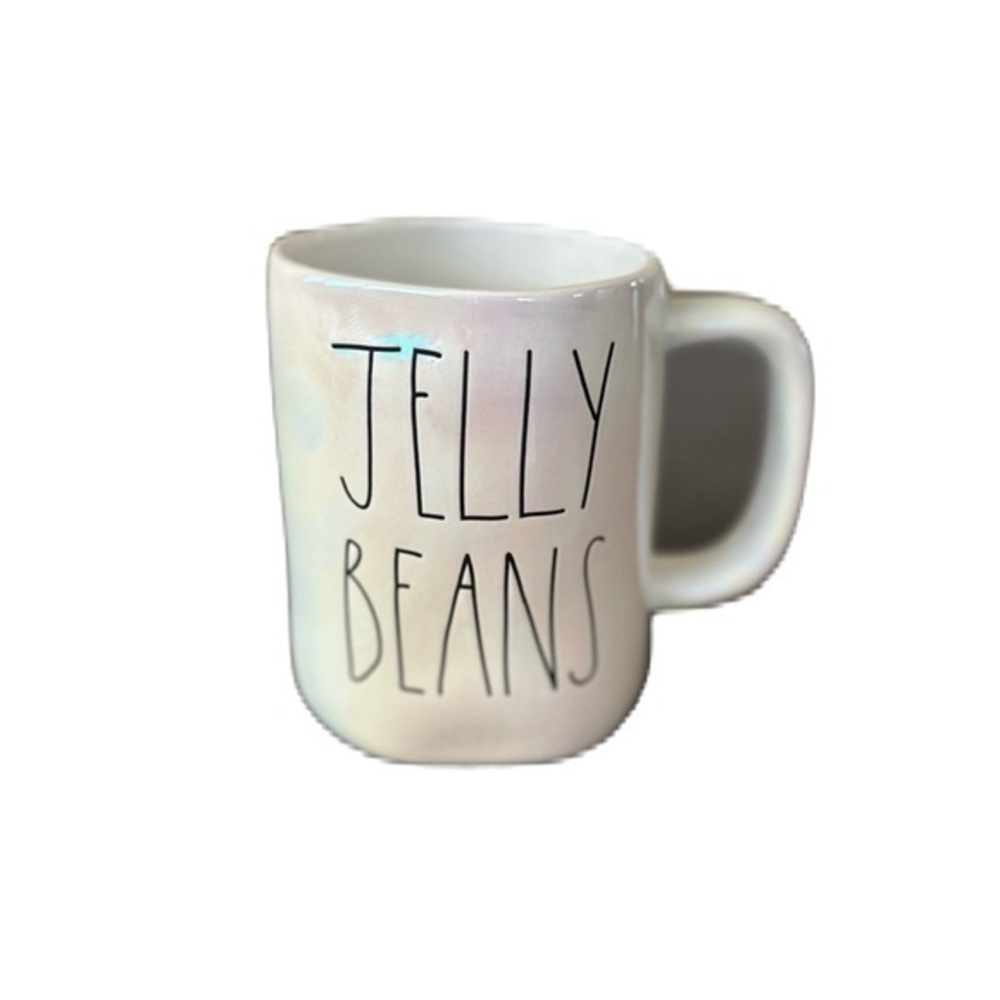 NWOT Rae Dunn Iridescent JELLY BEANS Mug